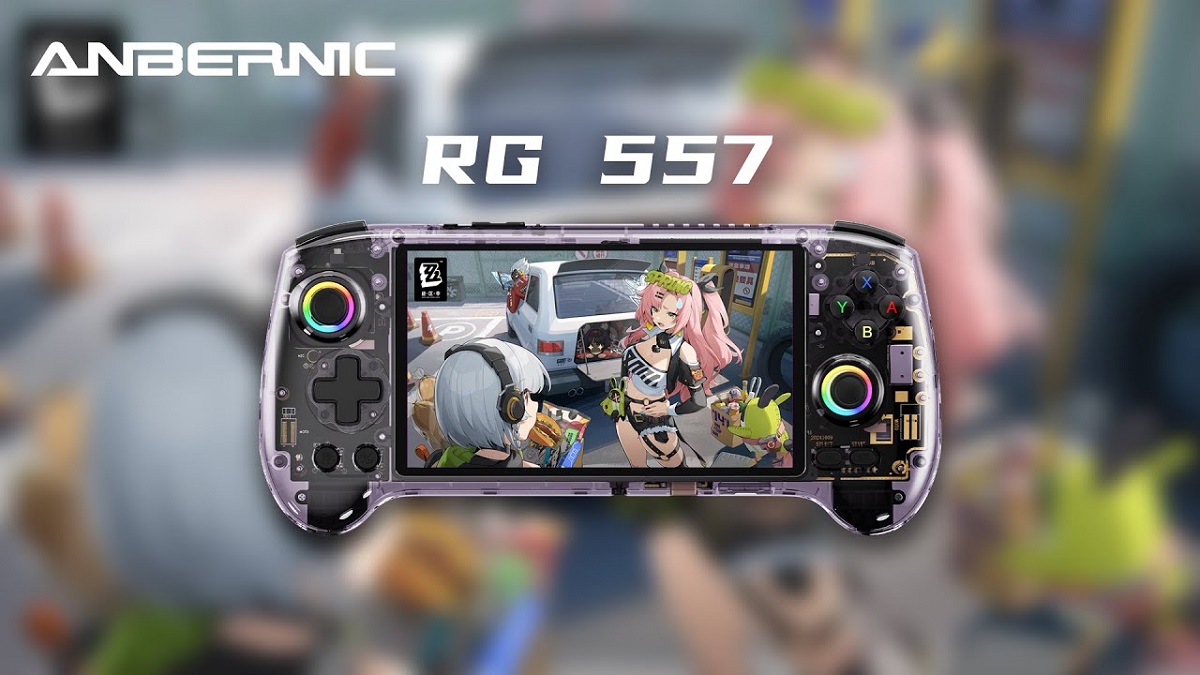 Presentación de Anbernic RG 557: Una Nueva Era para los Entusiastas de los Juegos Retro
