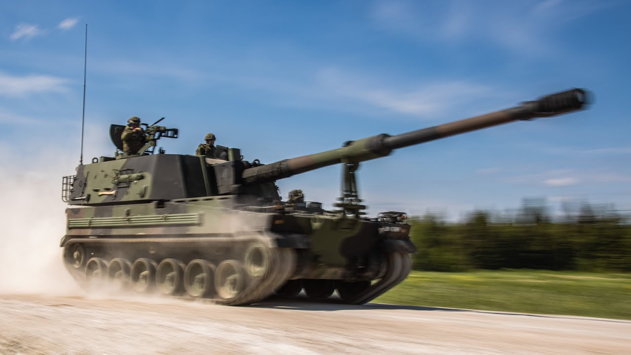Estonia recibe otras seis piezas de artillería K9 Kõu Estonia recibe otras seis piezas de artillería K9 Kõu