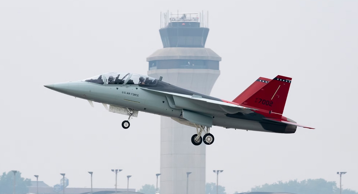 Las Fuerzas Aéreas de EE.UU. recibirán la próxima semana el esperado avión Boeing T-7A Red Hawk Las Fuerzas Aéreas de EE.UU. recibirán la próxima semana el esperado avión Boeing T-7A Red Hawk