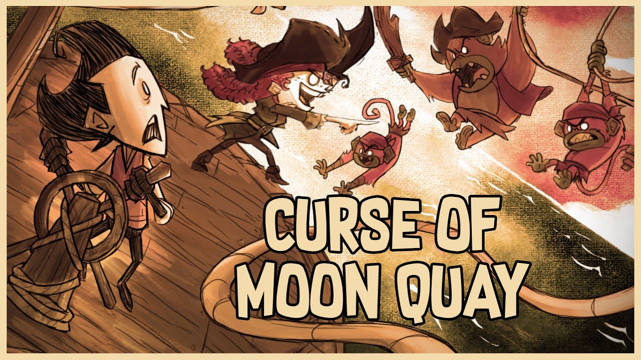 Con la actualización en Don't Starve Together, se agregaron monos ladrones Con la actualización en Don't Starve Together, se agregaron monos ladrones