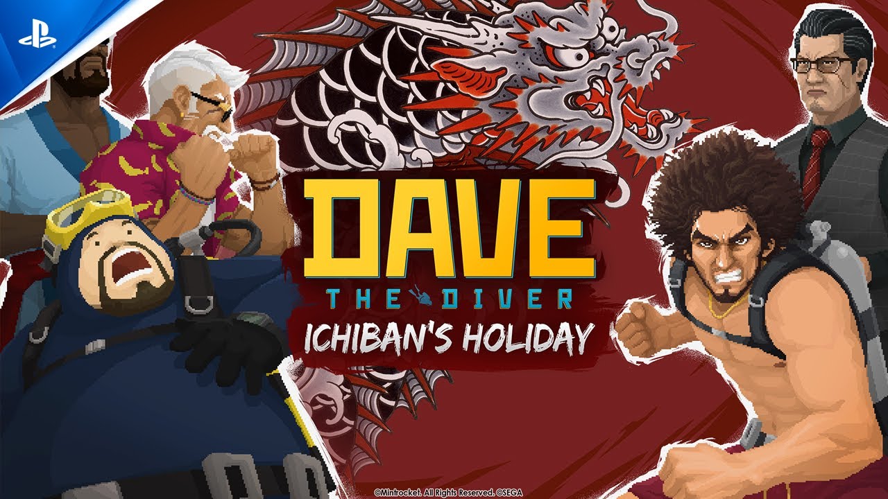 Dave the Diver y Like a Dragon colaboran artísticamente Una colaboración entre Dave the Diver y Like a Dragon: ¿Qué esperar del cartel conjunto?