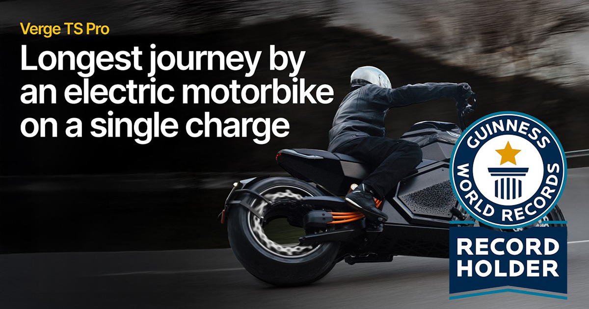 Tecnología futura: Cómo las motocicletas eléctricas recorren kilómetros con una sola carga Récord mundial: una motocicleta eléctrica con una sola carga