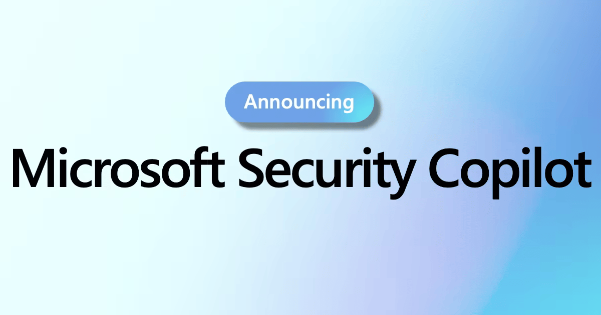 Microsoft presenta Security Copilot, un nuevo asistente de ciberseguridad basado en GPT-4 Microsoft presenta Security Copilot, un nuevo asistente de ciberseguridad basado en GPT-4