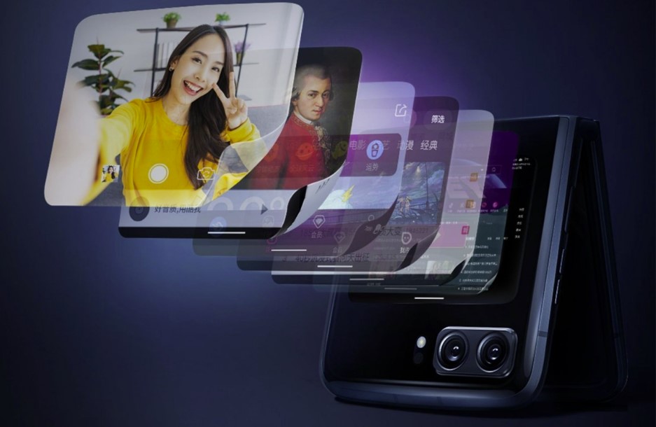 El nuevo teaser del Moto Razr 2022 revela la gran pantalla de cobertura El nuevo teaser del Moto Razr 2022 revela la gran pantalla de cobertura