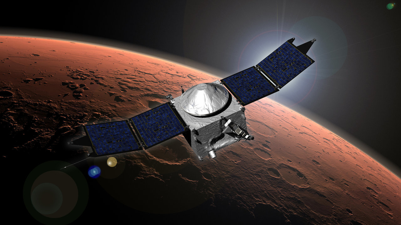 La falta de viento solar infló la atmósfera de Marte y triplicó el campo magnético inducido del Planeta Rojo La falta de viento solar infló la atmósfera de Marte y triplicó el campo magnético inducido del Planeta Rojo