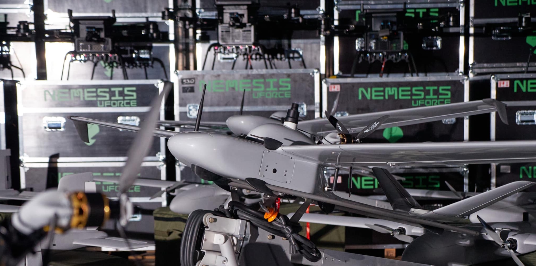 Innovaciones ucranianas: Los drones pesados Nemesis entran en la escena mundial