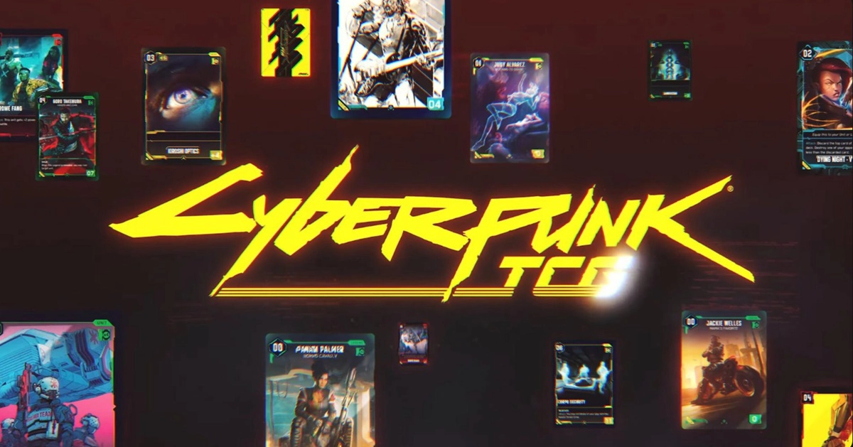 Futurismo Virtual: Póster del nuevo Cyberpunk: Trading Card Game