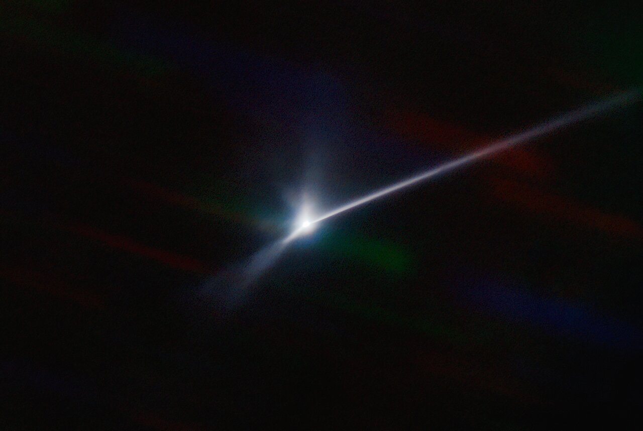 La sonda espacial DART de la NASA "convirtió" un asteroide en un cometa con una cola de 10.000 km de largo