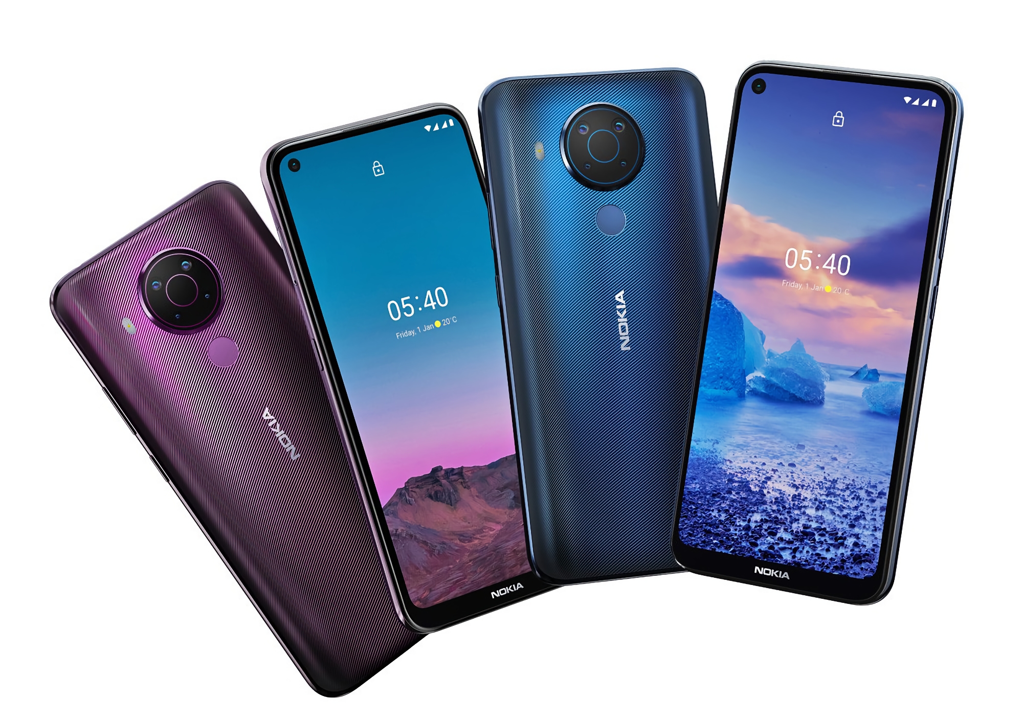 HMD Global ya está probando Android 12 para Nokia 5.4