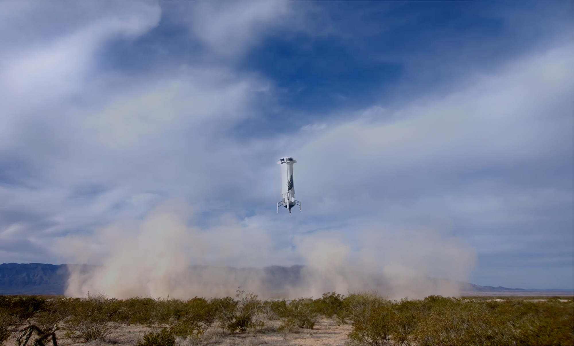 Blue Origin ha lanzado con éxito un cohete New Shepard tras 15 meses de pausa por el fracaso de la misión NS23