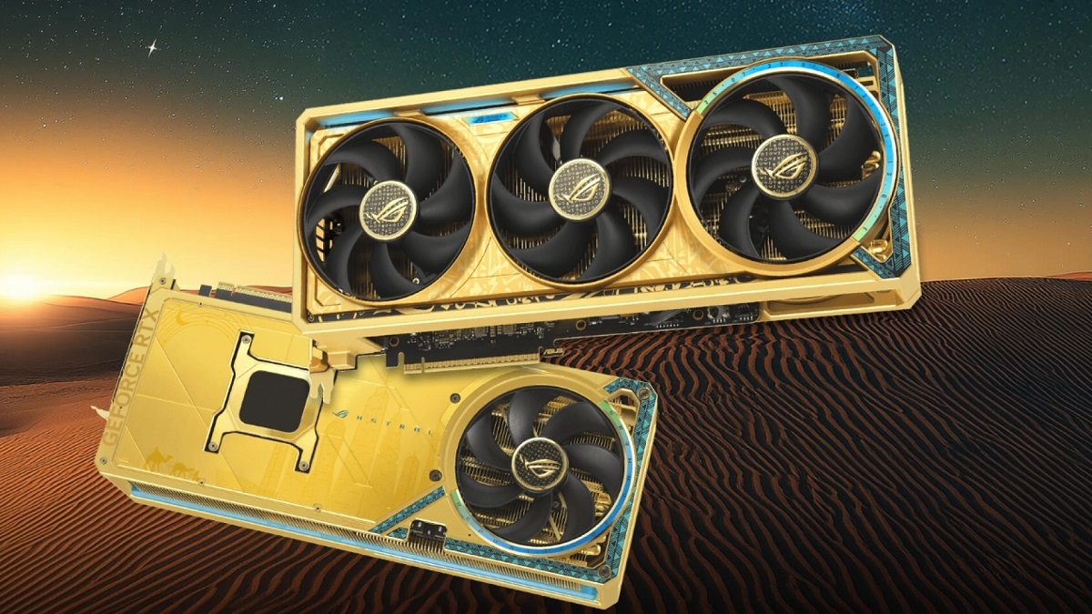 Presentando la GeForce RTX 5090 Dhahab: Lujo y Rendimiento con ASUS ROG ASUS ROG Presenta la Lujosa GeForce RTX 5090 Dhahab Edition