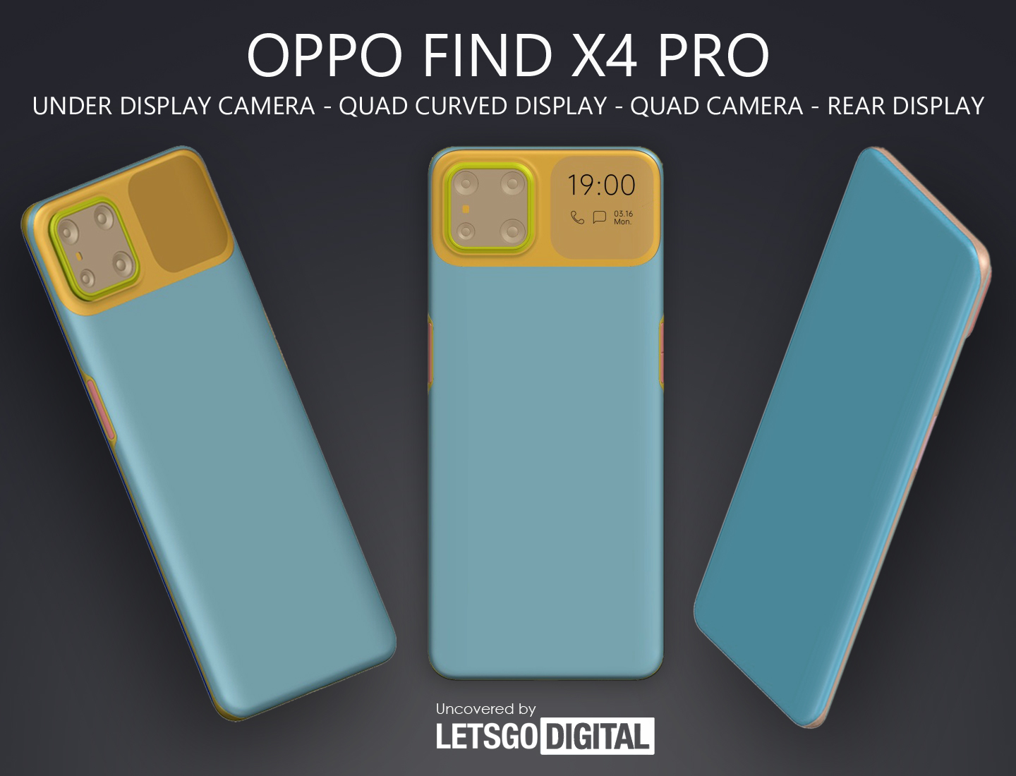 OPPO Find X4 Pro recibirá una pantalla adicional junto a la cámara principal y una pantalla secundaria frontal OPPO Find X4 Pro recibirá una pantalla adicional junto a la cámara principal y una pantalla secundaria frontal
