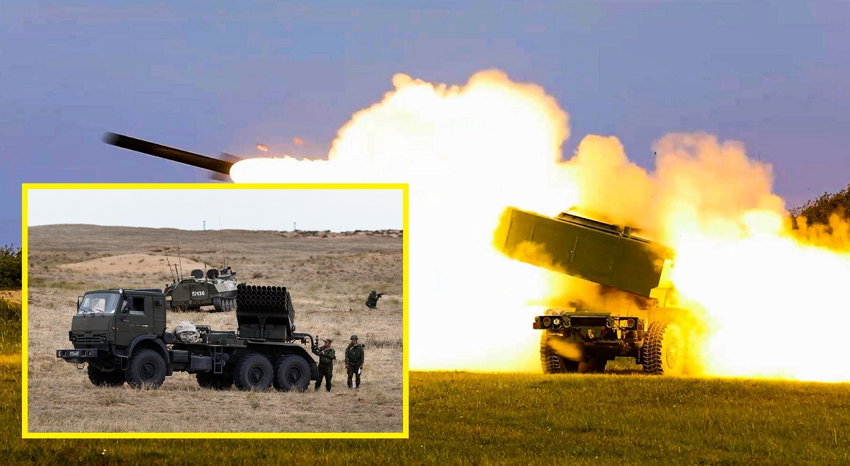 HIMARS destruyó un sistema de cohetes de lanzamiento múltiple ruso 2B26 Grad-K poco común