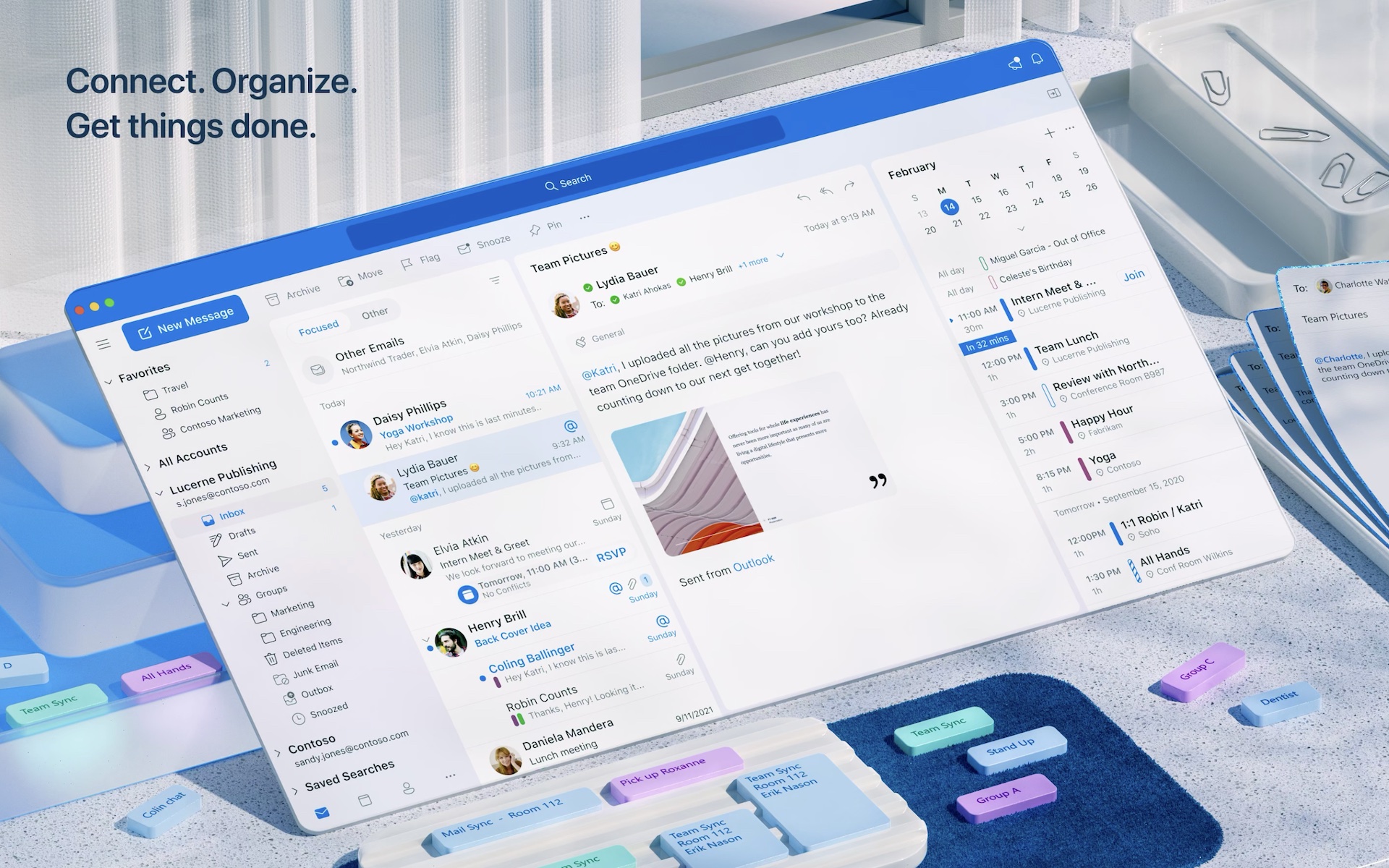 Microsoft añade a Outlook perfiles codificados por colores para que puedas separar cómodamente las cuentas de trabajo de las personales Microsoft añade a Outlook perfiles codificados por colores para que puedas separar cómodamente las cuentas de trabajo de las personales