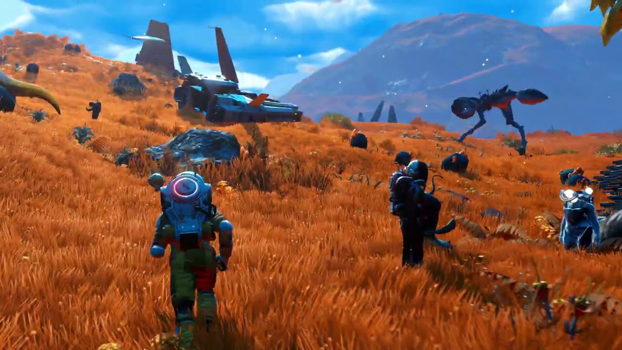 No Man's Sky ha recibido una actualización con construcción de base ampliada y fragatas orgánicas