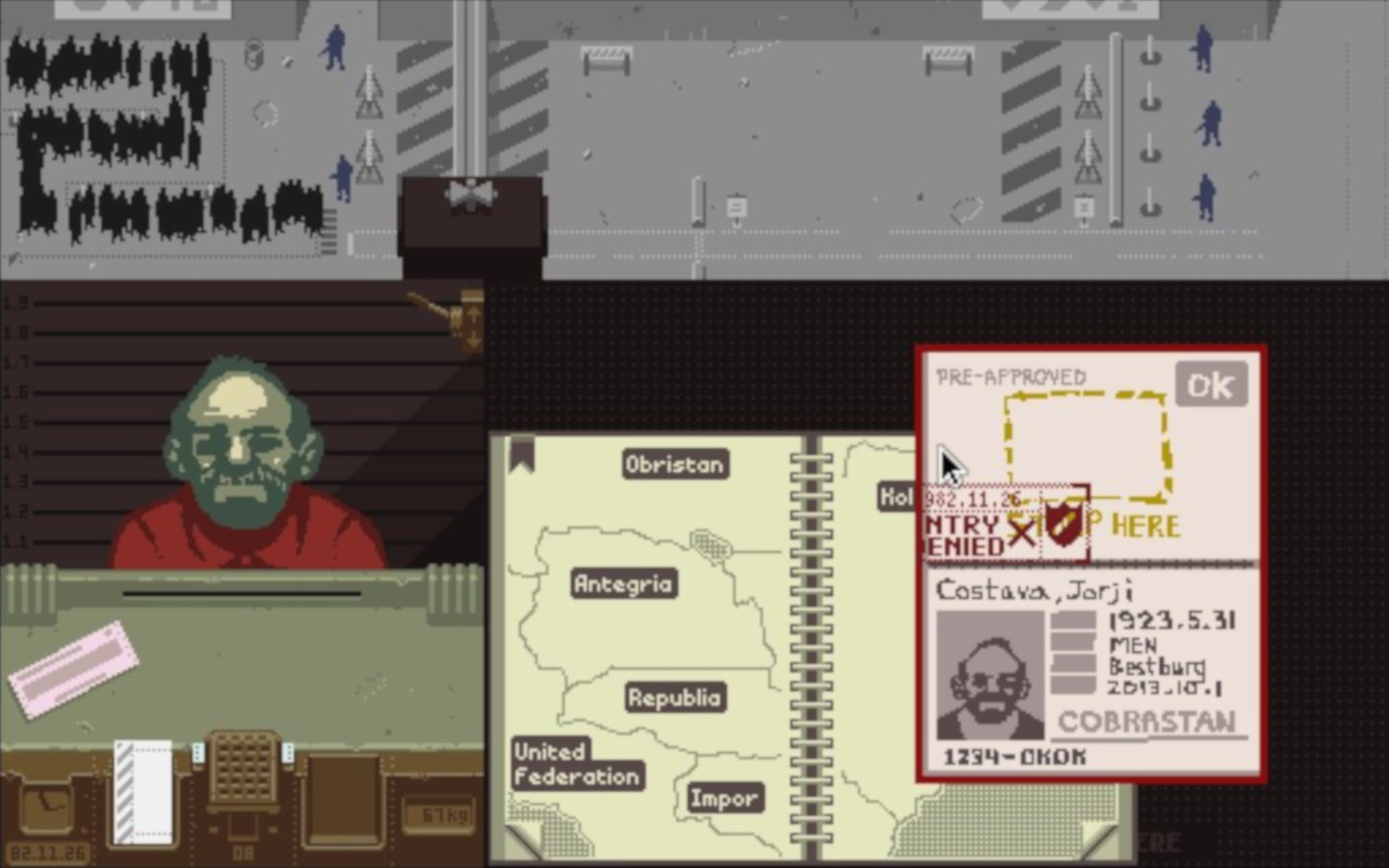 Papers, Please estará disponible en móviles a partir del 5 de agosto