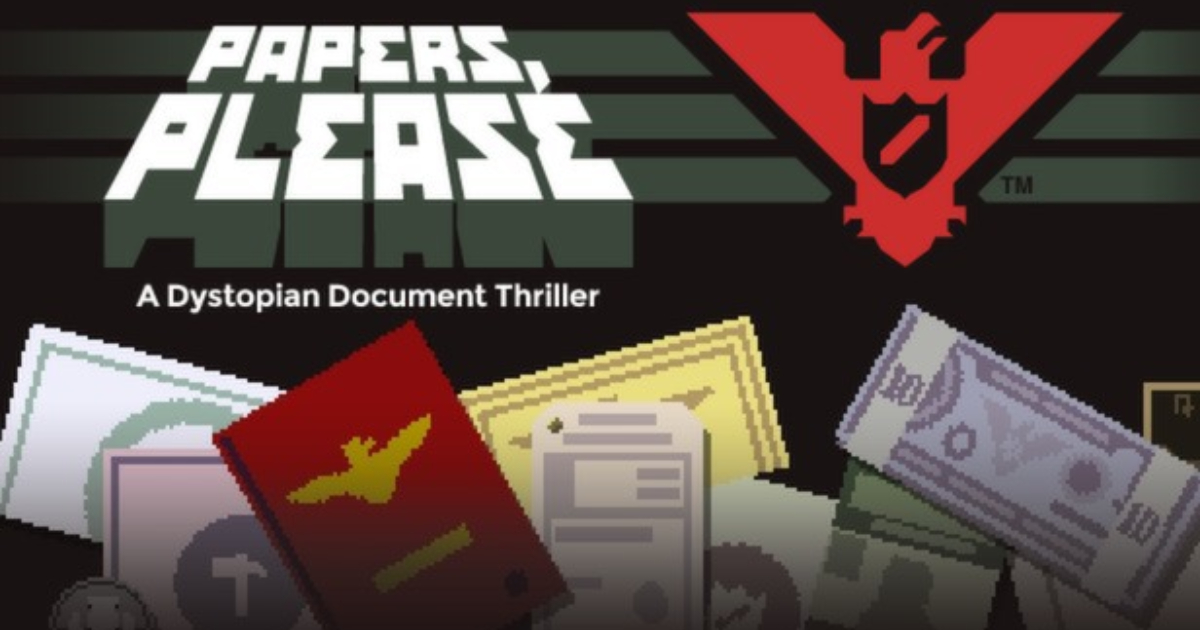 La última oportunidad para los que se lo perdieron: Papers, Please, un simulador de guardia de fronteras en un estado totalitario, está disponible en Steam por 2 dólares hasta el 12 de agosto. La última oportunidad para los que se lo perdieron: Papers, Please, un simulador de guardia de fronteras en un estado totalitario, está disponible en Steam por 2 dólares hasta el 12 de agosto.