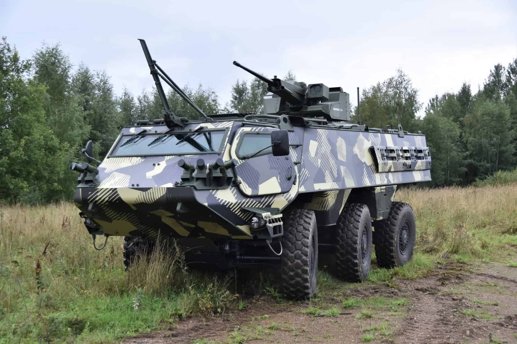Innovación finlandesa sobre ruedas: el vehículo blindado Patria