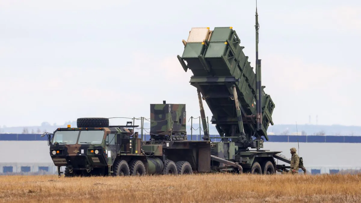 Alemania trasladará misiles antiaéreos Patriot de Eslovaquia a Lituania para defender la cumbre de la OTAN Alemania trasladará misiles antiaéreos Patriot de Eslovaquia a Lituania para defender la cumbre de la OTAN