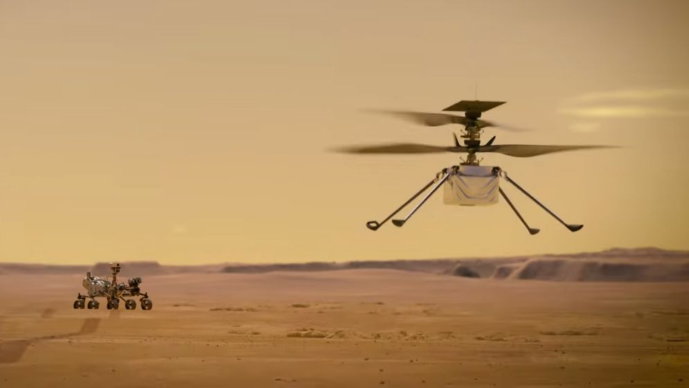 Aniversario marciano: el rover Perseverance y el helicóptero no tripulado Ingenuity cumplen 1.000 días en el Planeta Rojo