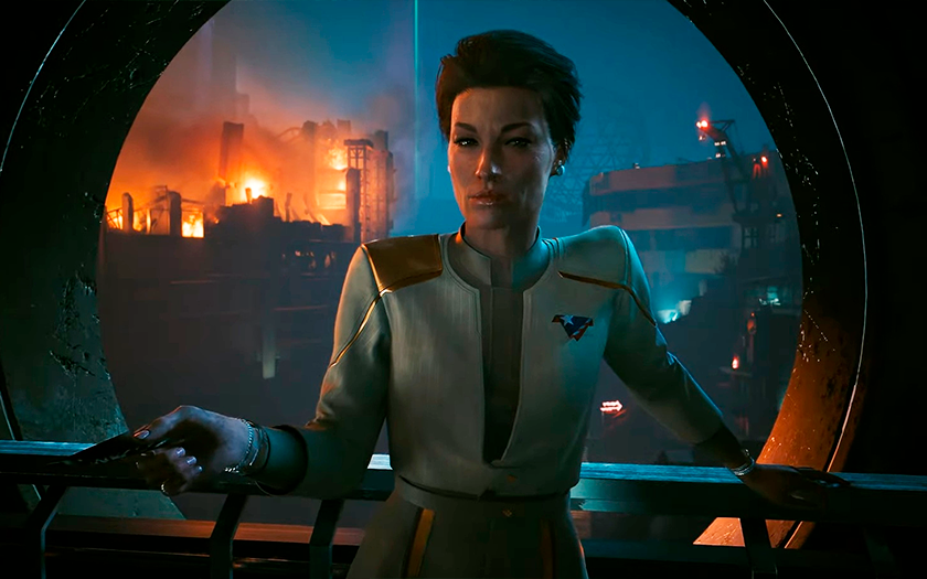 Vee vuelve a Knight City para servir a los Nuevos Estados Unidos de América en el teaser de Cyberpunk 2077: Phantom Liberty Vee vuelve a Knight City para servir a los Nuevos Estados Unidos de América en el teaser de Cyberpunk 2077: Phantom Liberty