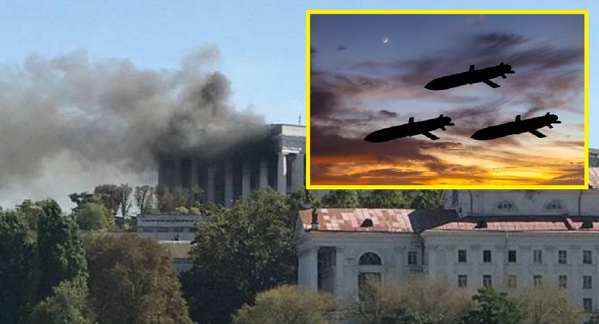 Misiles ucranianos destruyen el cuartel general de la Flota rusa del Mar Negro en Crimea Misiles ucranianos destruyen el cuartel general de la Flota rusa del Mar Negro en Crimea