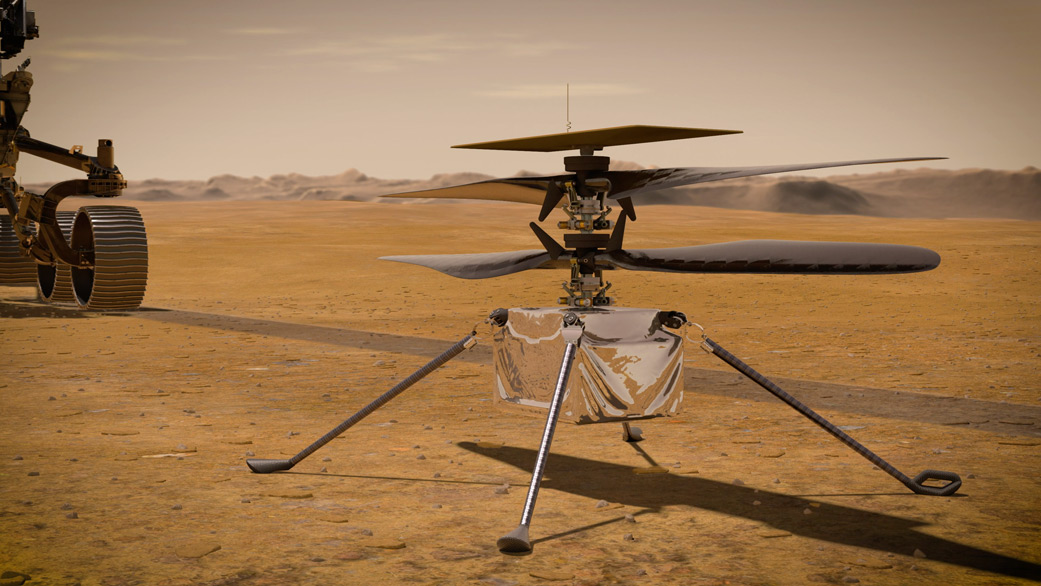El helicóptero no tripulado Ingenuity bate nuevos récords de altitud y velocidad de vuelo durante su 49º lanzamiento en Marte El helicóptero no tripulado Ingenuity bate nuevos récords de altitud y velocidad de vuelo durante su 49º lanzamiento en Marte