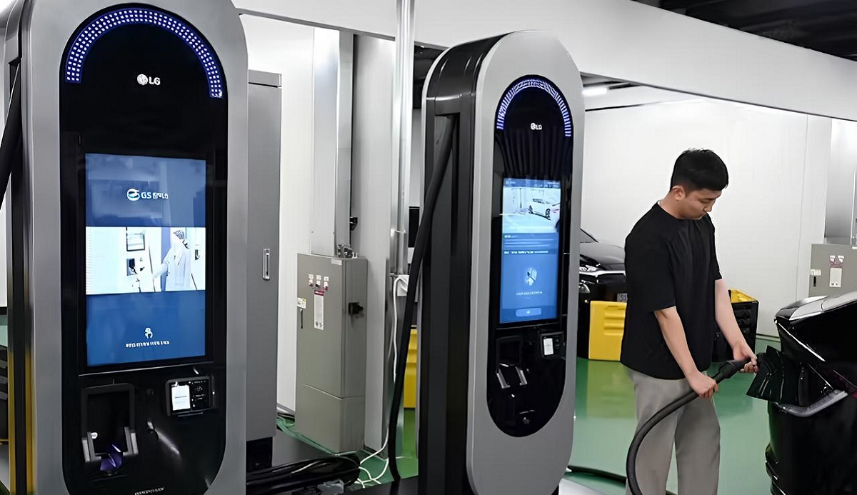 La evolución de la carga: una revisión de un nuevo producto de LG Electronics LG Electronics presenta una nueva estación de carga para innovadores