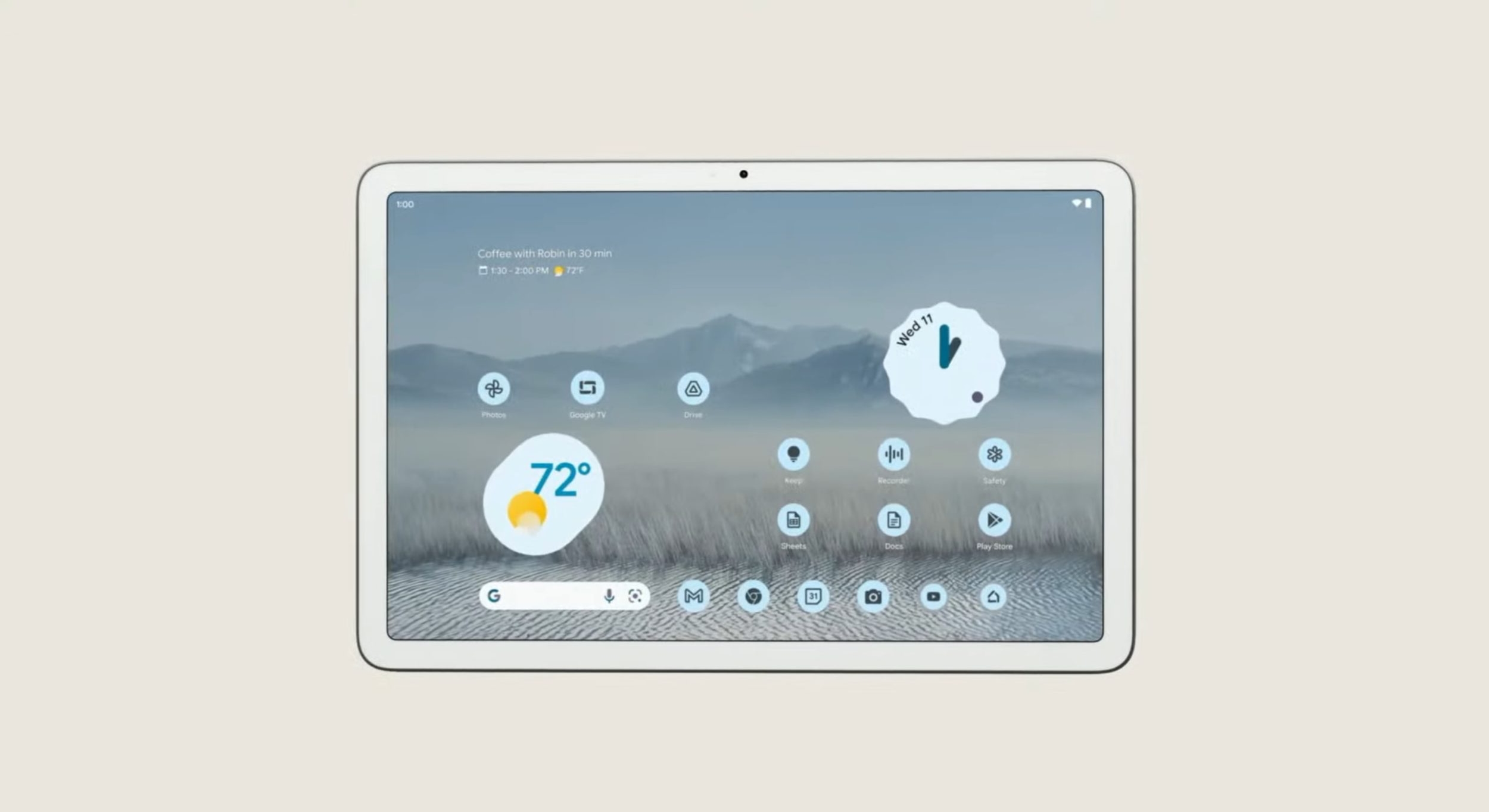 Google lanzará una tablet Pixel en 2023: recibirá una versión especial de Android, un chip Tensor y una cámara como los smartphones de la compañía Google lanzará una tablet Pixel en 2023: recibirá una versión especial de Android, un chip Tensor y una cámara como los smartphones de la compañía