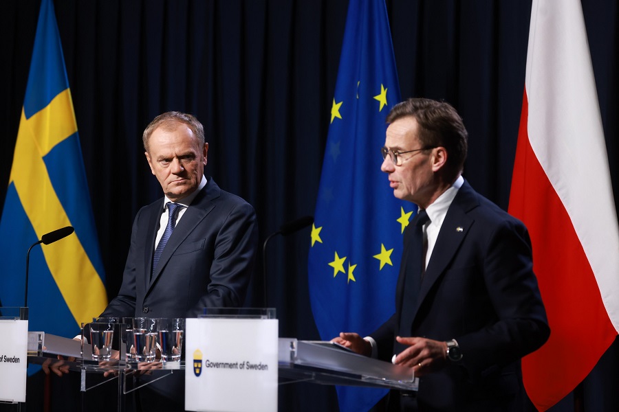 Suecia y Polonia firman una asociación estratégica para reforzar la defensa y la seguridad en el Mar Báltico