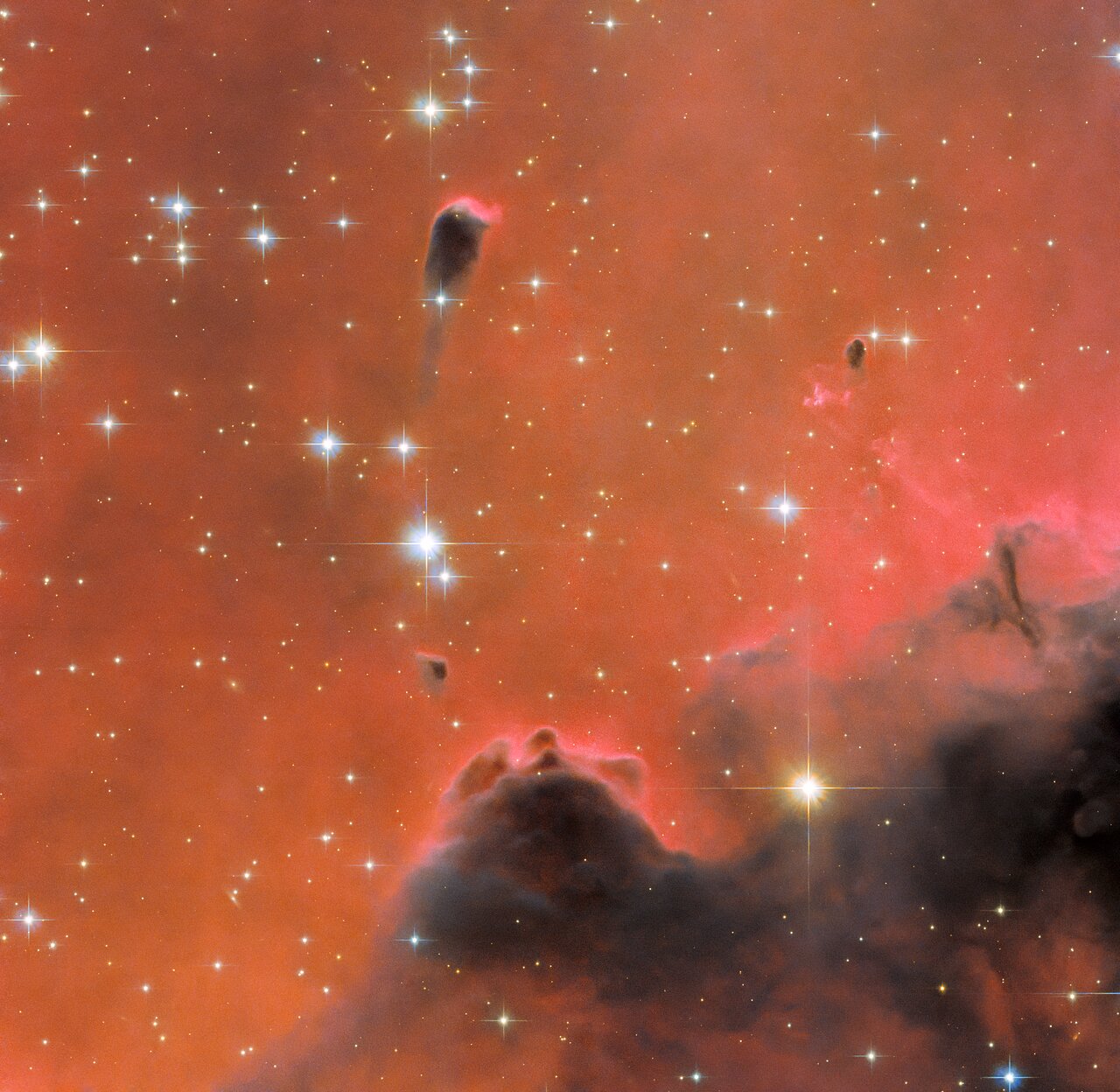 El telescopio Hubble felicita las fiestas con una foto de Nochevieja desde el espacio