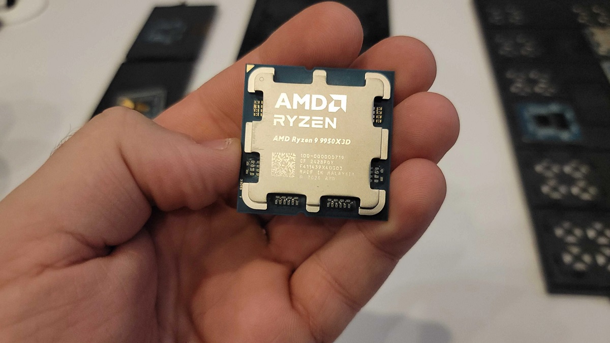 ¡En exclusiva! Primera foto del último chip Ryzen 9 9950 de AMD Primera foto del potente Ryzen 9 9950: un vistazo bajo la cubierta del nuevo procesador