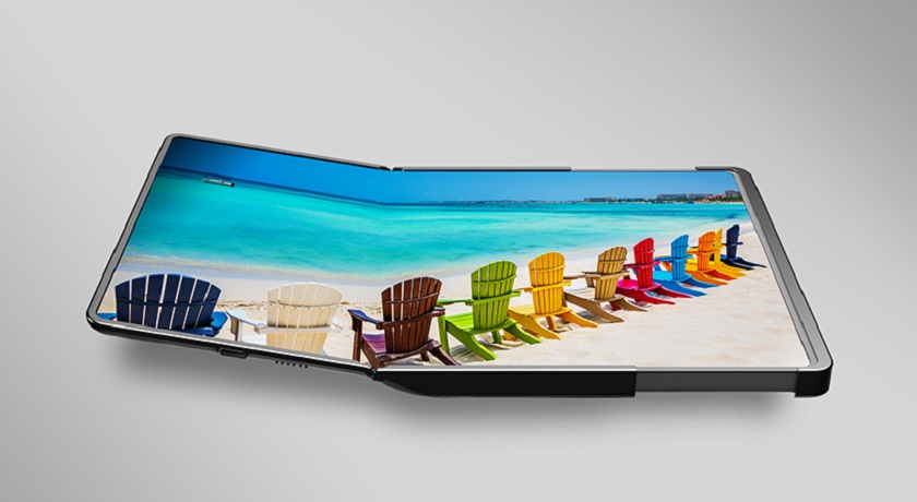 Samsung Display presenta el panel OLED híbrido Flex, que se puede doblar y estirar Samsung Display presenta el panel OLED híbrido Flex, que se puede doblar y estirar