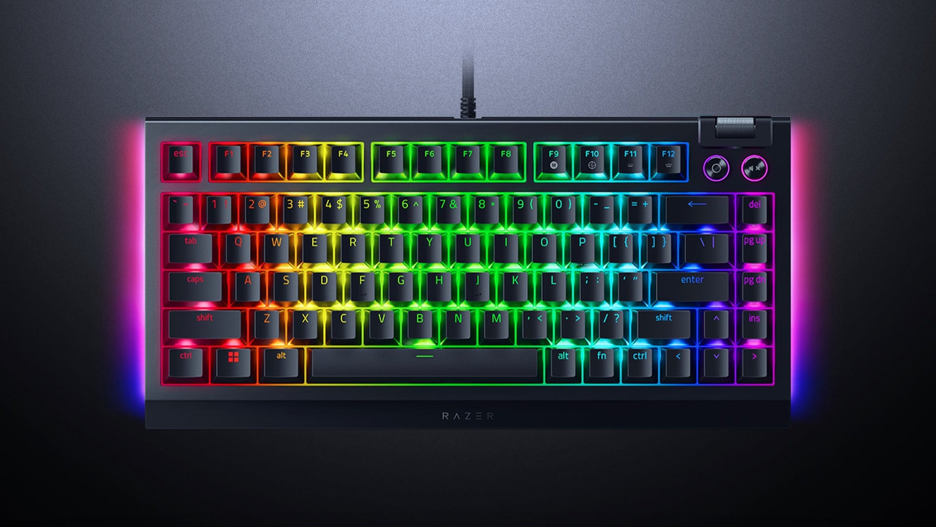 Razer presenta el nuevo teclado BlackWidow V4 Mini HyperSpeed 65% inalámbrico con todas las teclas intercambiables en caliente