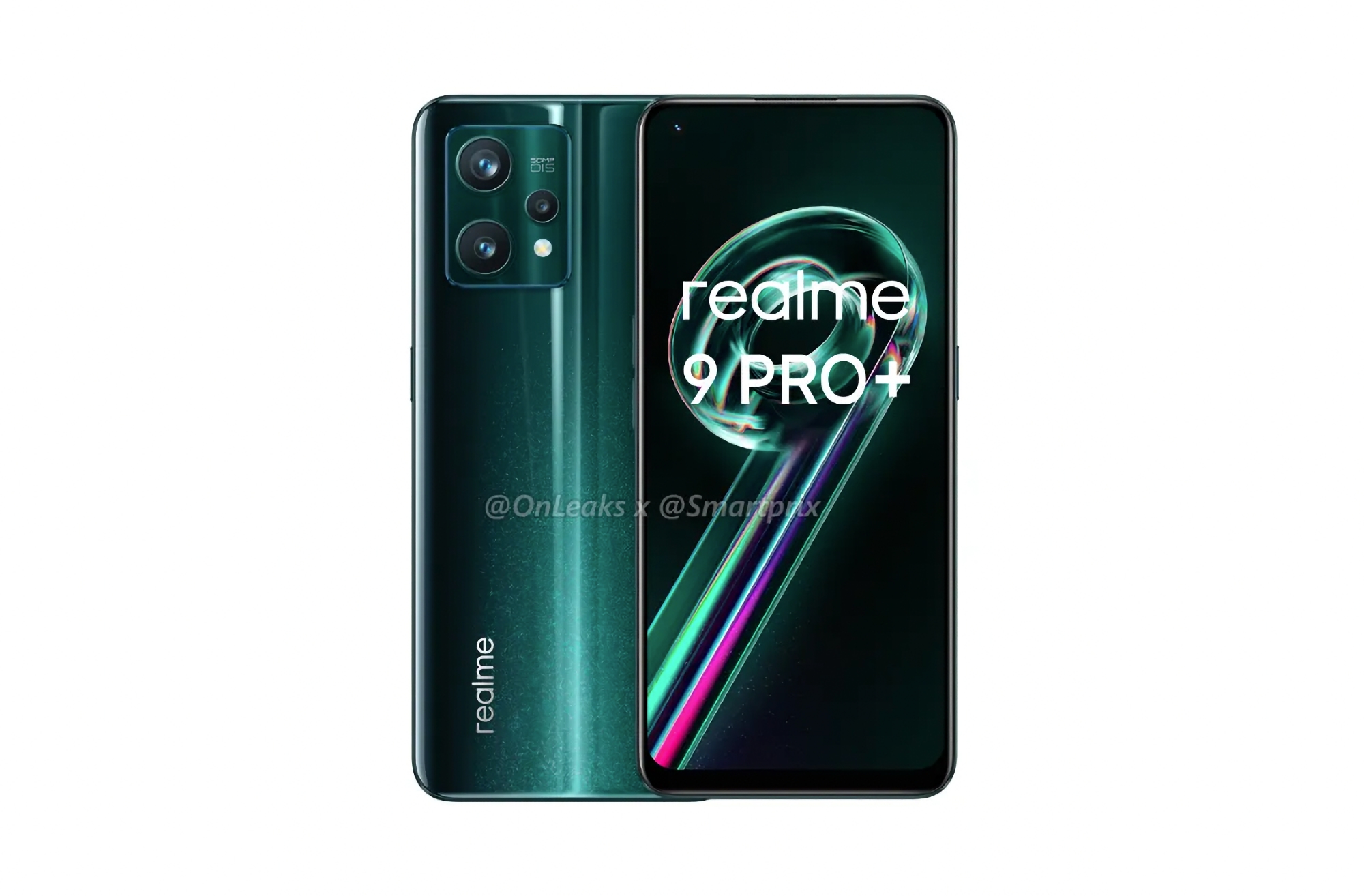 Tres colores y el mismo diseño: realme 9 Pro y realme 9 Pro + aparecieron en representaciones de alta calidad 