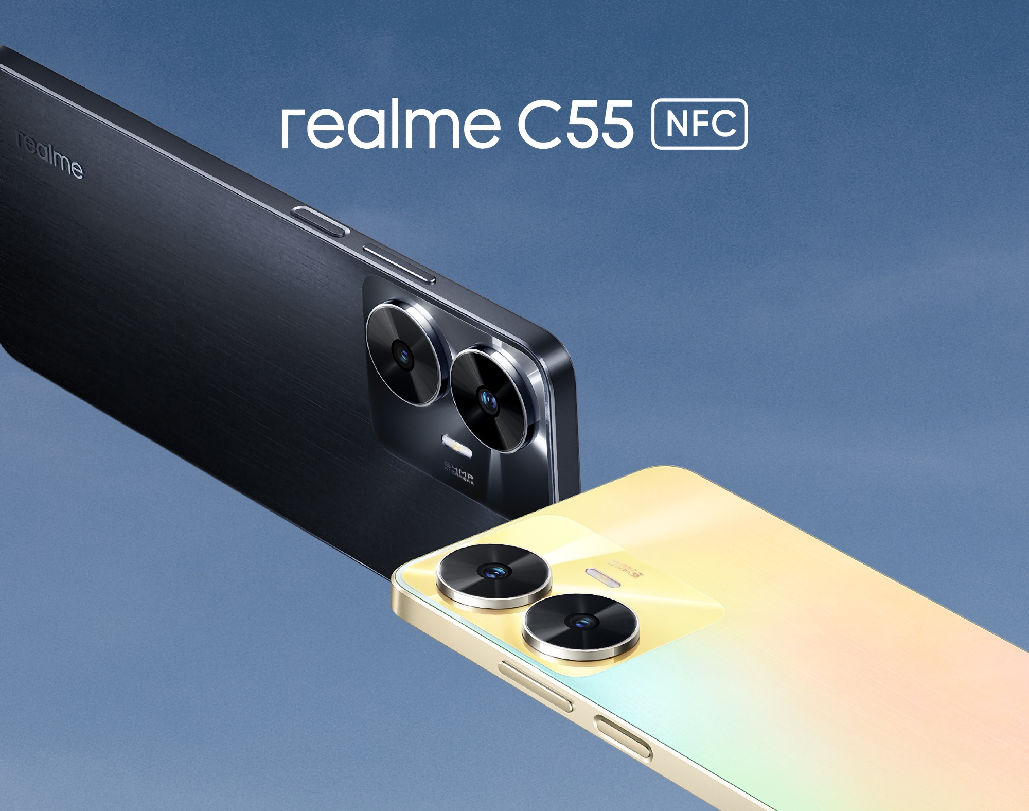 realme C55: pantalla FHD+ de 6,72 pulgadas a 90 Hz, chip Helio G88, NFC y un homólogo de Dynamic Island para el iPhone 14 Pro por 162 $. realme C55: pantalla FHD+ de 6,72 pulgadas a 90 Hz, chip Helio G88, NFC y un homólogo de Dynamic Island para el iPhone 14 Pro por 162 $.