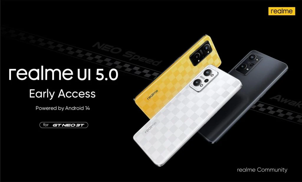 El realme GT Neo 3T ha recibido una versión beta de realme UI 5.0 con sistema operativo Android 14 El realme GT Neo 3T ha recibido una versión beta de realme UI 5.0 con sistema operativo Android 14