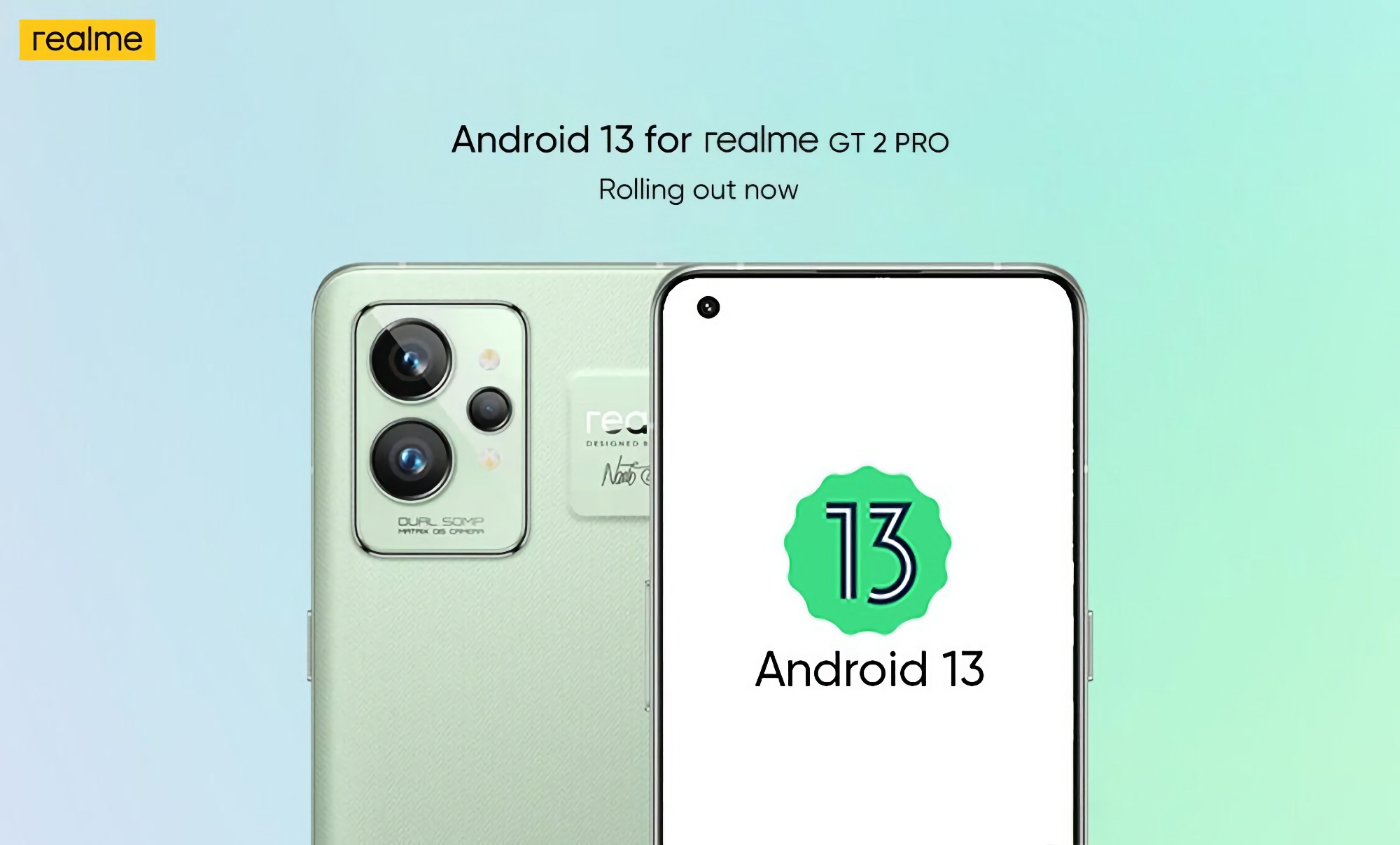 Por fin! realme GT2 Pro comenzó a recibir una versión estable de Android 13 con realme UI 3.0 Por fin! realme GT2 Pro comenzó a recibir una versión estable de Android 13 con realme UI 3.0