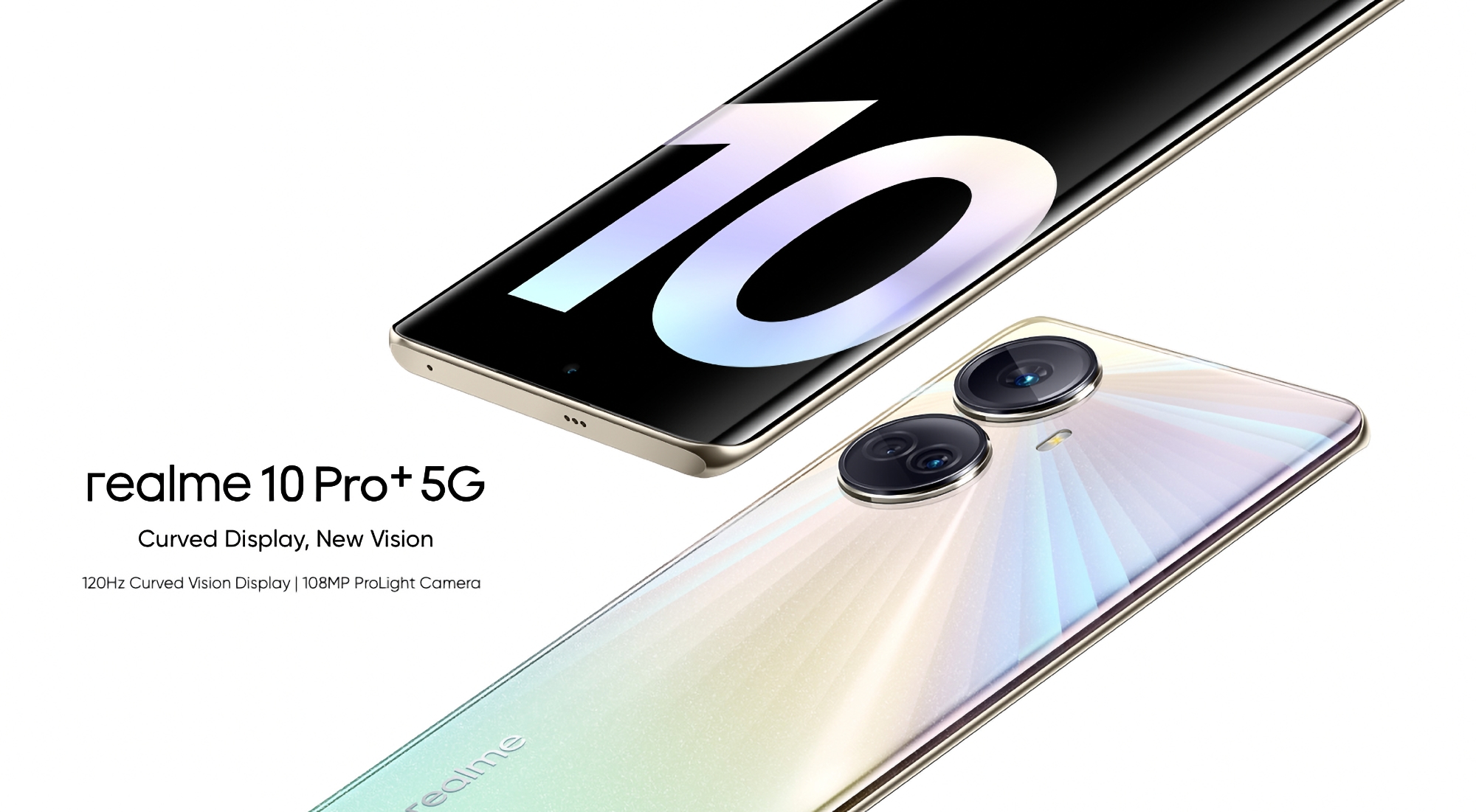 El realme 10 Pro+ debutó fuera de China: un smartphone con pantalla AMOLED de 120 Hz, chip MediaTek Dimensity 1080 y cámara de 108 MP El realme 10 Pro+ debutó fuera de China: un smartphone con pantalla AMOLED de 120 Hz, chip MediaTek Dimensity 1080 y cámara de 108 MP