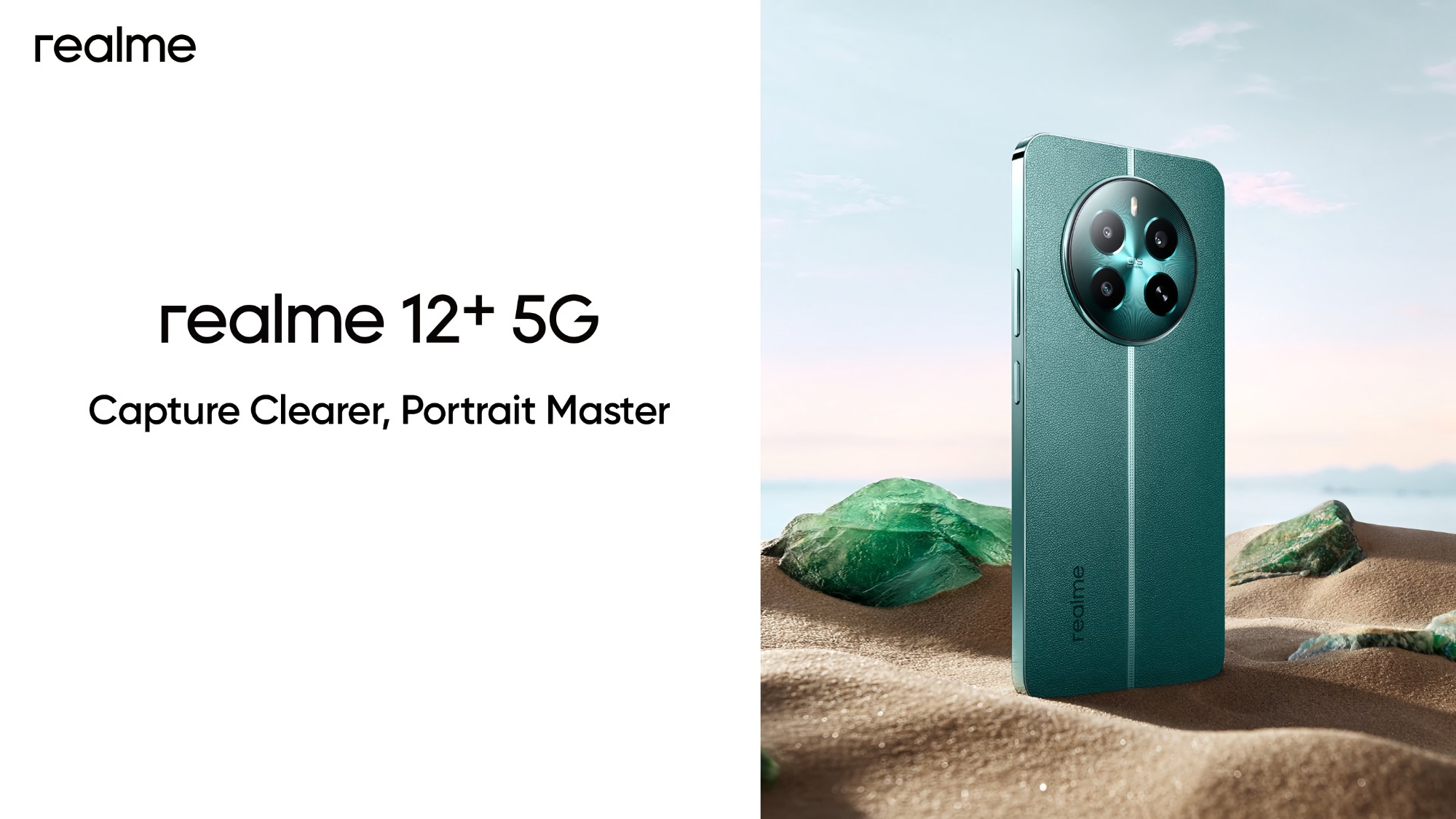 Cuánto costará el realme 12+ 5G c pantalla AMOLED a 120Hz, chip Dimensity 7050 y batería de 5000 mAh