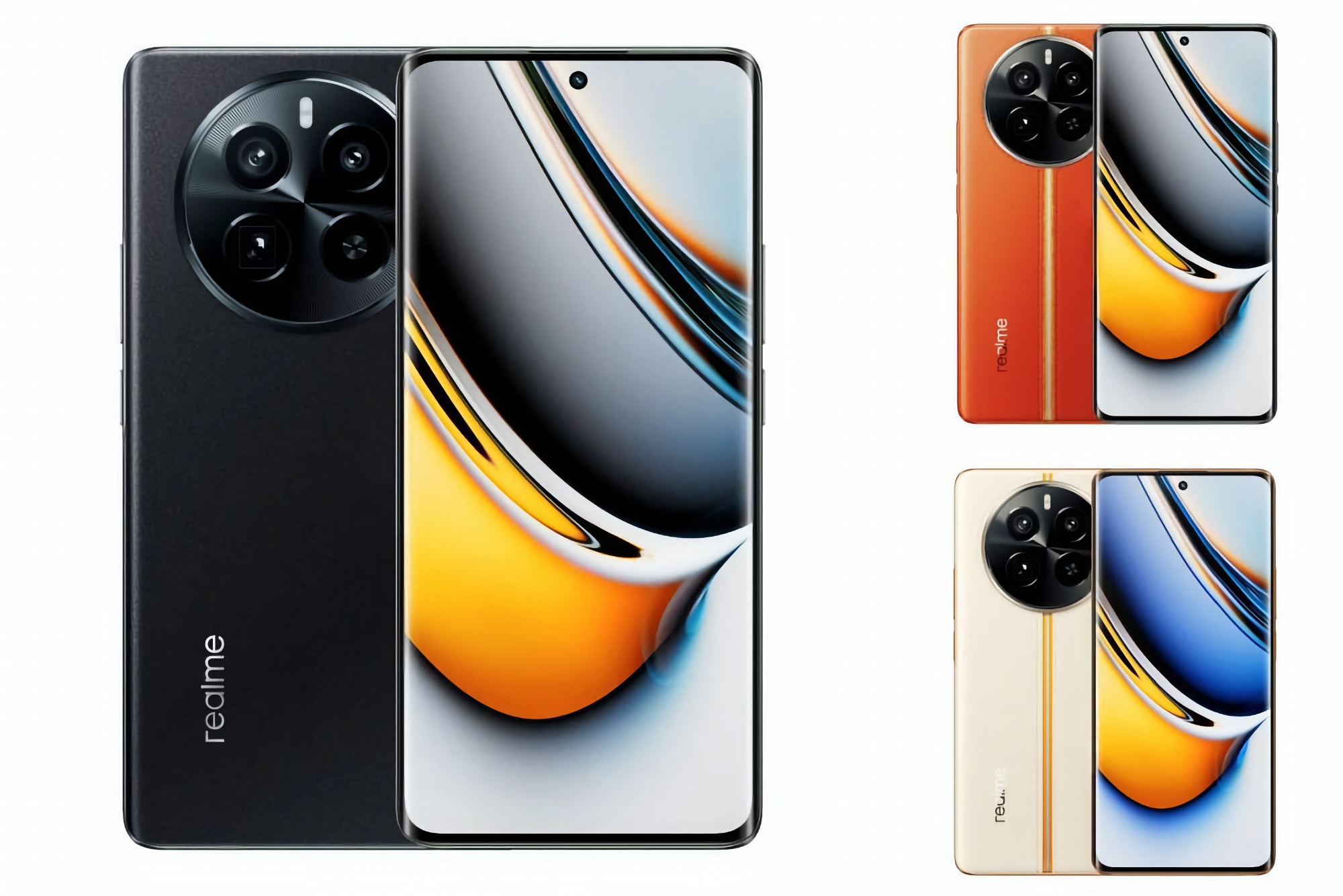 Pantalla curva, triple cámara y tres colores: el realme 12 Pro ha aparecido en renders de prensa de calidad Pantalla curva, triple cámara y tres colores: el realme 12 Pro ha aparecido en renders de prensa de calidad