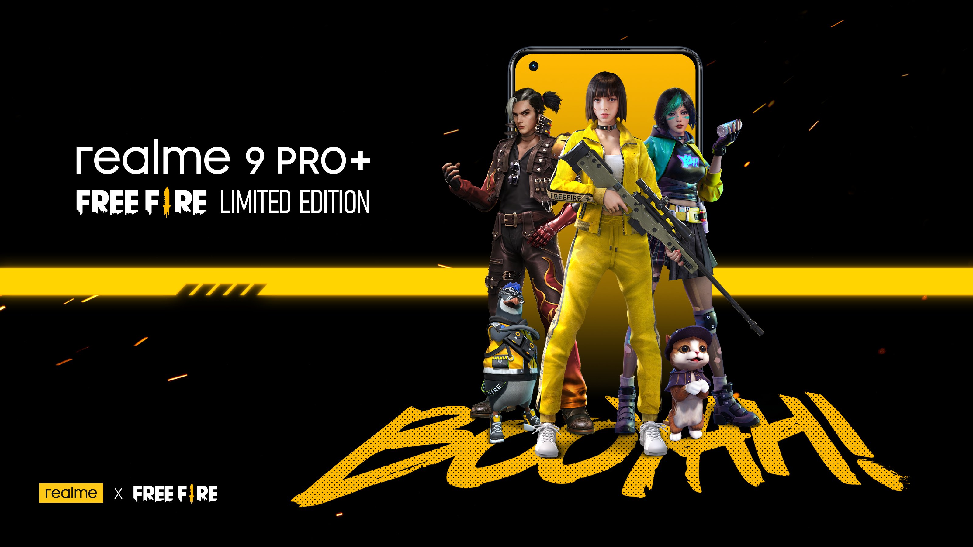 realme 9 Pro+ recibirá una versión especial dedicada al juego móvil Free Fire realme 9 Pro+ recibirá una versión especial dedicada al juego móvil Free Fire