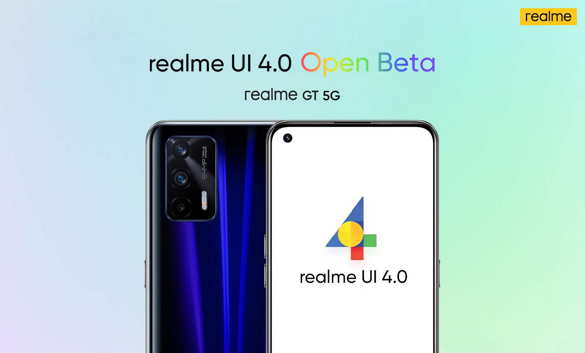 realme anunció la prueba beta de Android 13 con el shell realme UI 4.0 para realme GT 5G realme anunció la prueba beta de Android 13 con el shell realme UI 4.0 para realme GT 5G