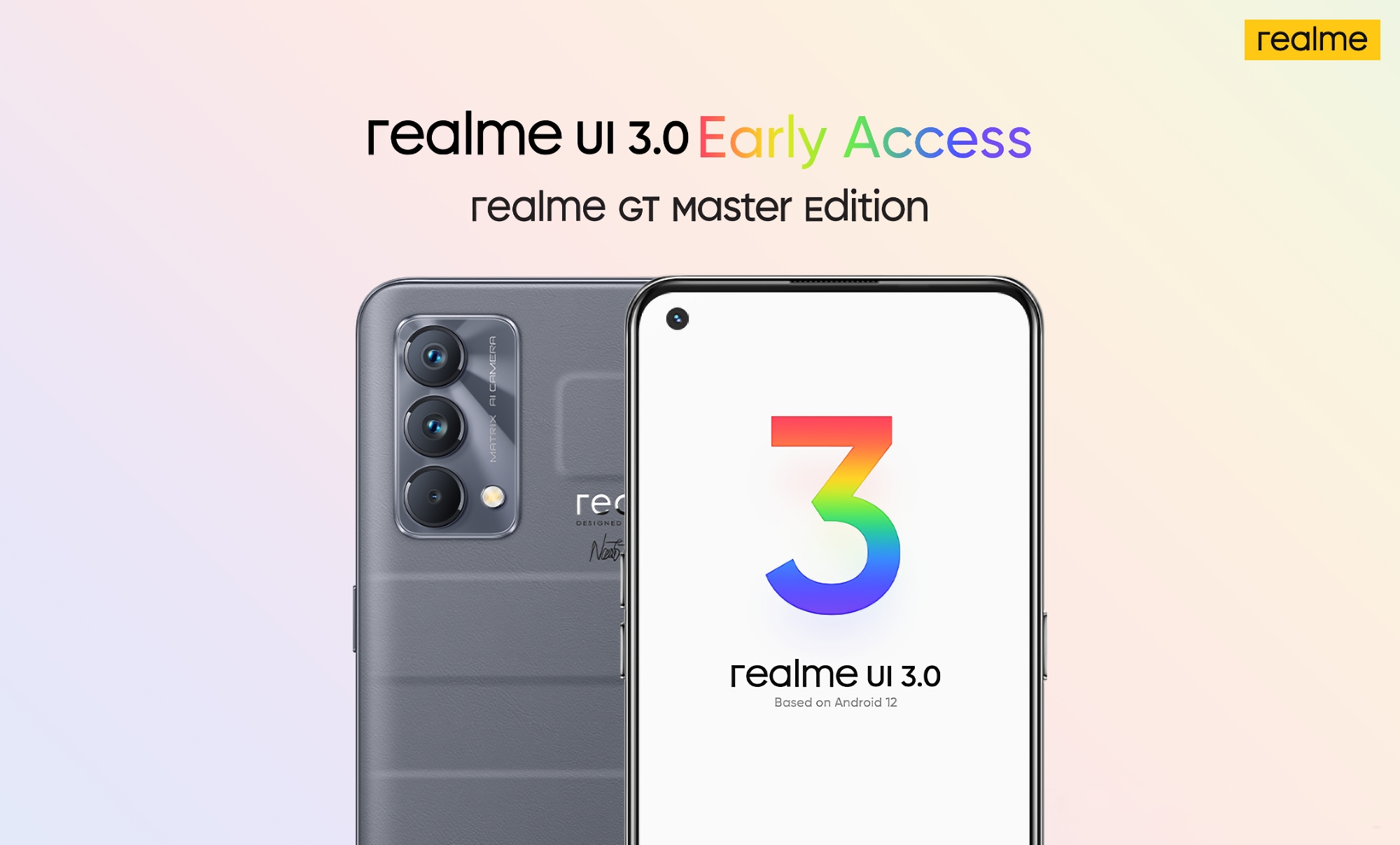 realme GT Master Edition obtiene Android 12 Beta con Realme UI 3.0 Skin realme GT Master Edition obtiene Android 12 Beta con Realme UI 3.0 Skin