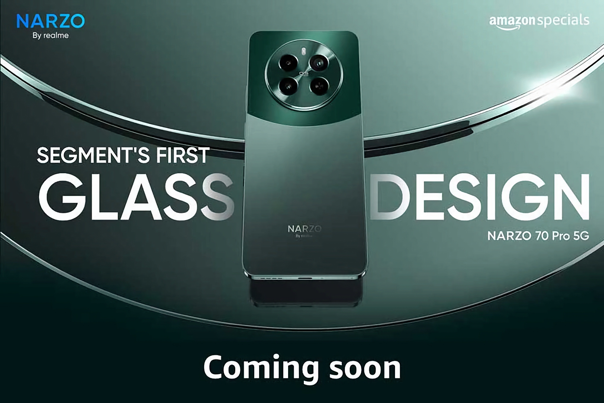 Sin esperar a la presentación: realme ha desvelado cómo será el Narzo 70 Pro 5G Sin esperar a la presentación: realme ha desvelado cómo será el Narzo 70 Pro 5G