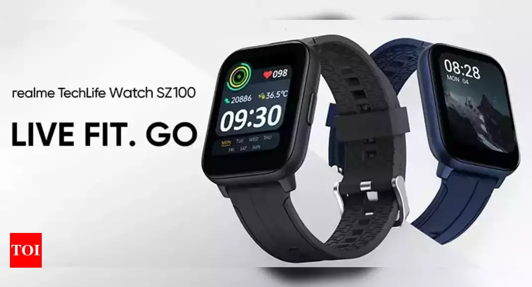 realme Techlife Watch SZ100 Nuevo reloj inteligente IP68 por solo $ 30