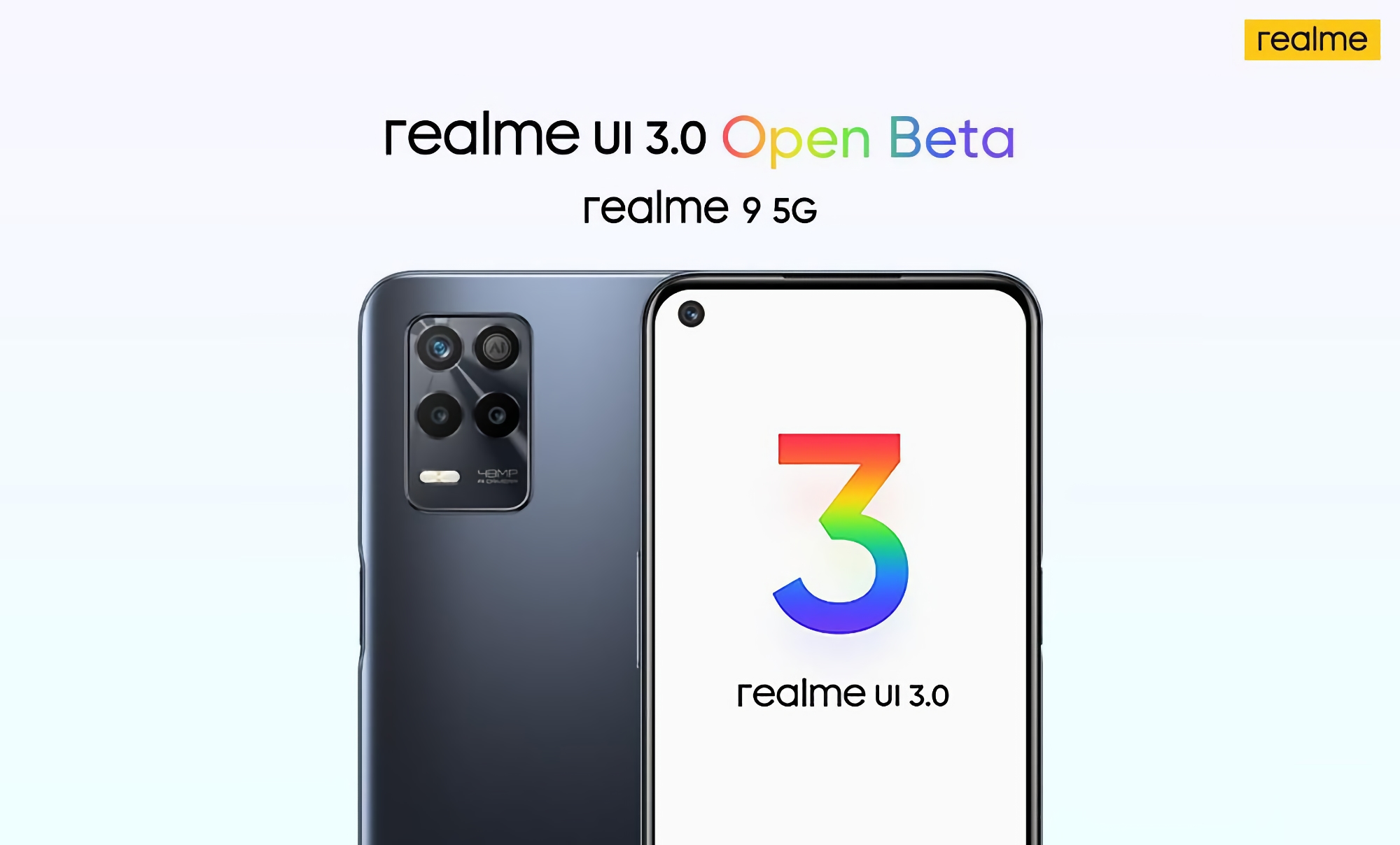 realme 9 5G recibe una versión beta de realme UI 3.0 basada en Android 12 realme 9 5G recibe una versión beta de realme UI 3.0 basada en Android 12