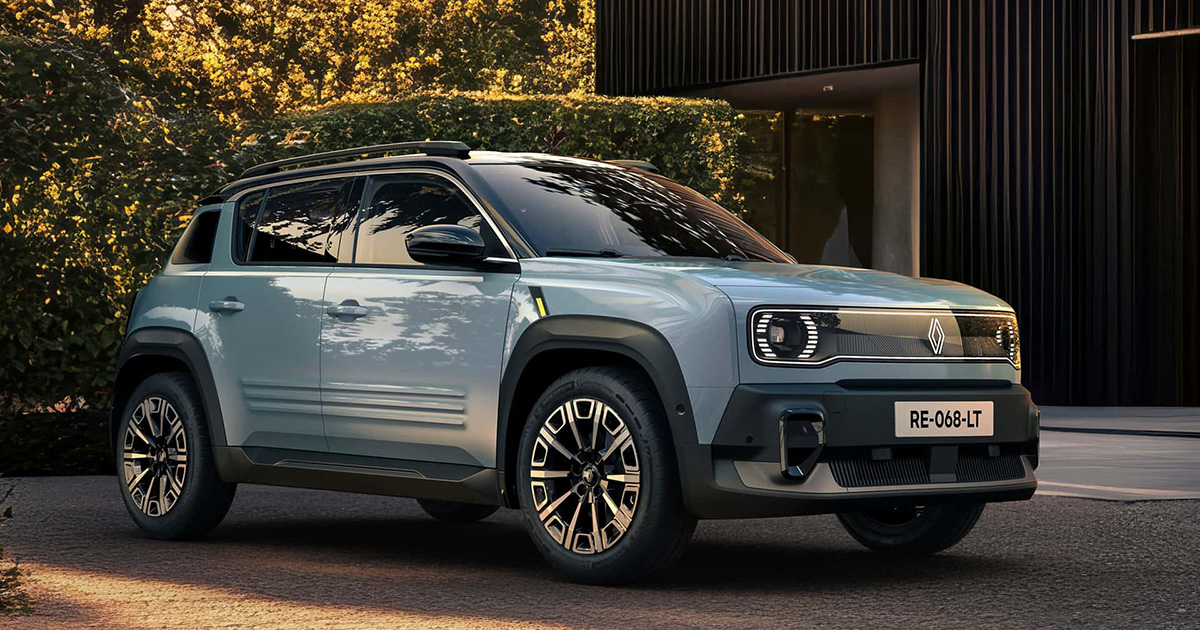 Icono revivido: Renault presenta el 4 eléctrico E-Tech Renault resucita un clásico con el nuevo modelo eléctrico 4 E-Tech