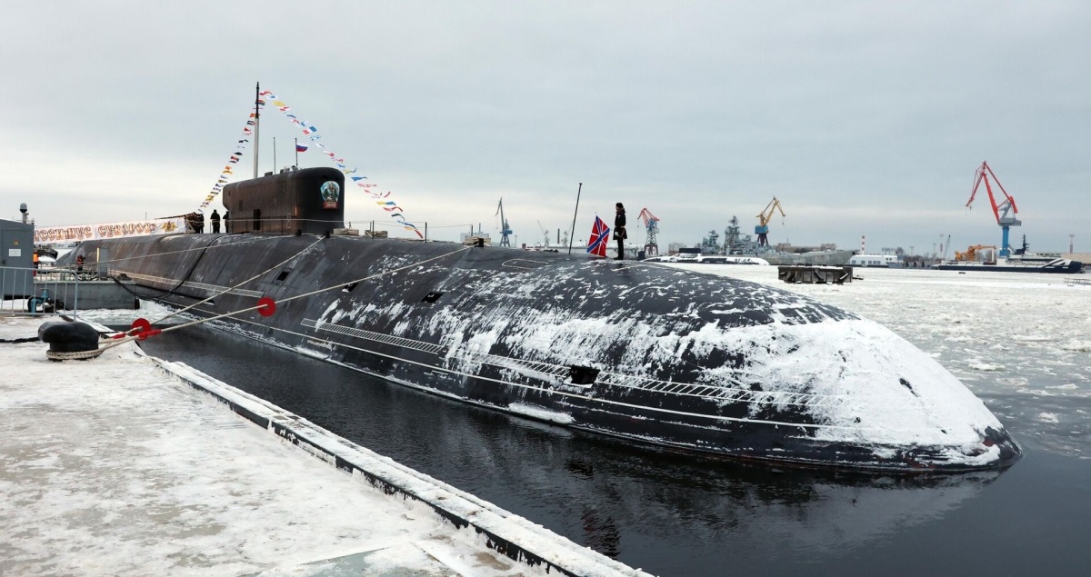 El submarino nuclear Generalísimo Suvorov llegó al Océano Pacífico con 16 misiles balísticos R-30 Bulava, que pueden transportar una carga nuclear con una potencia de más de 100 kilotones