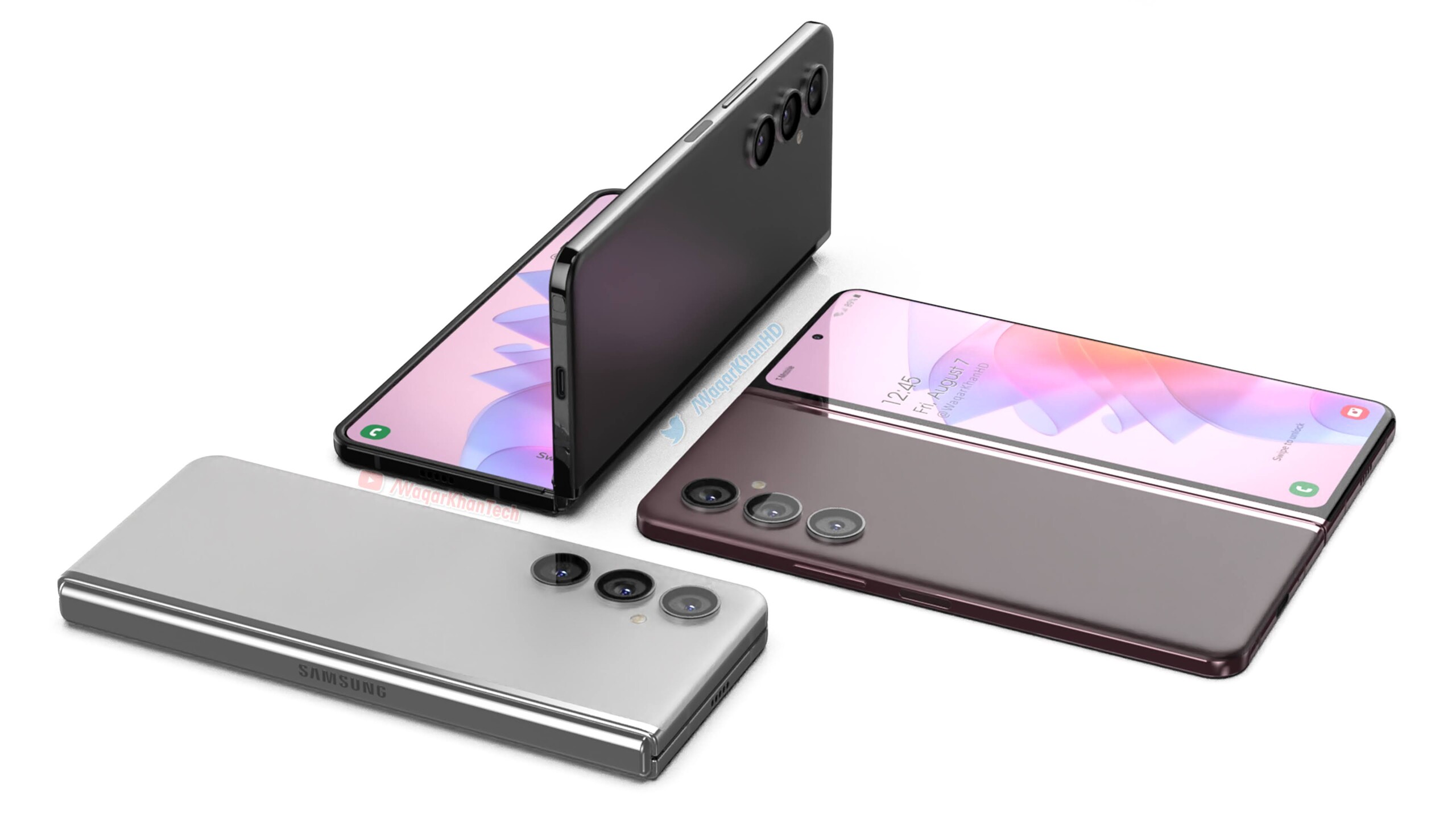 Samsung Galaxy Z Fold4 tendrá biseles más delgados en la pantalla de la cubierta